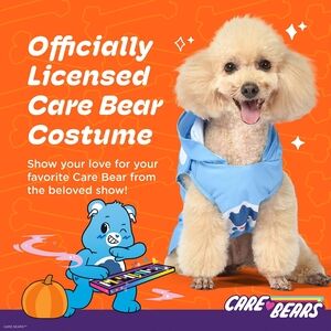 Care Bears Grumpy Bear Dog Outfit - Light Blue